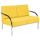 SPA 2 chrom, koženka AN 036 - koženka žlutá